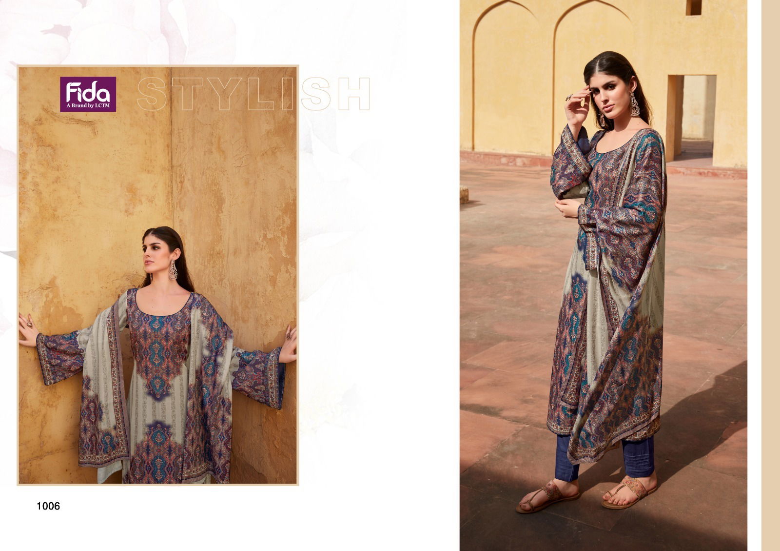 Fida Ehsaas Digital Printed Salwar Suits Catalog
